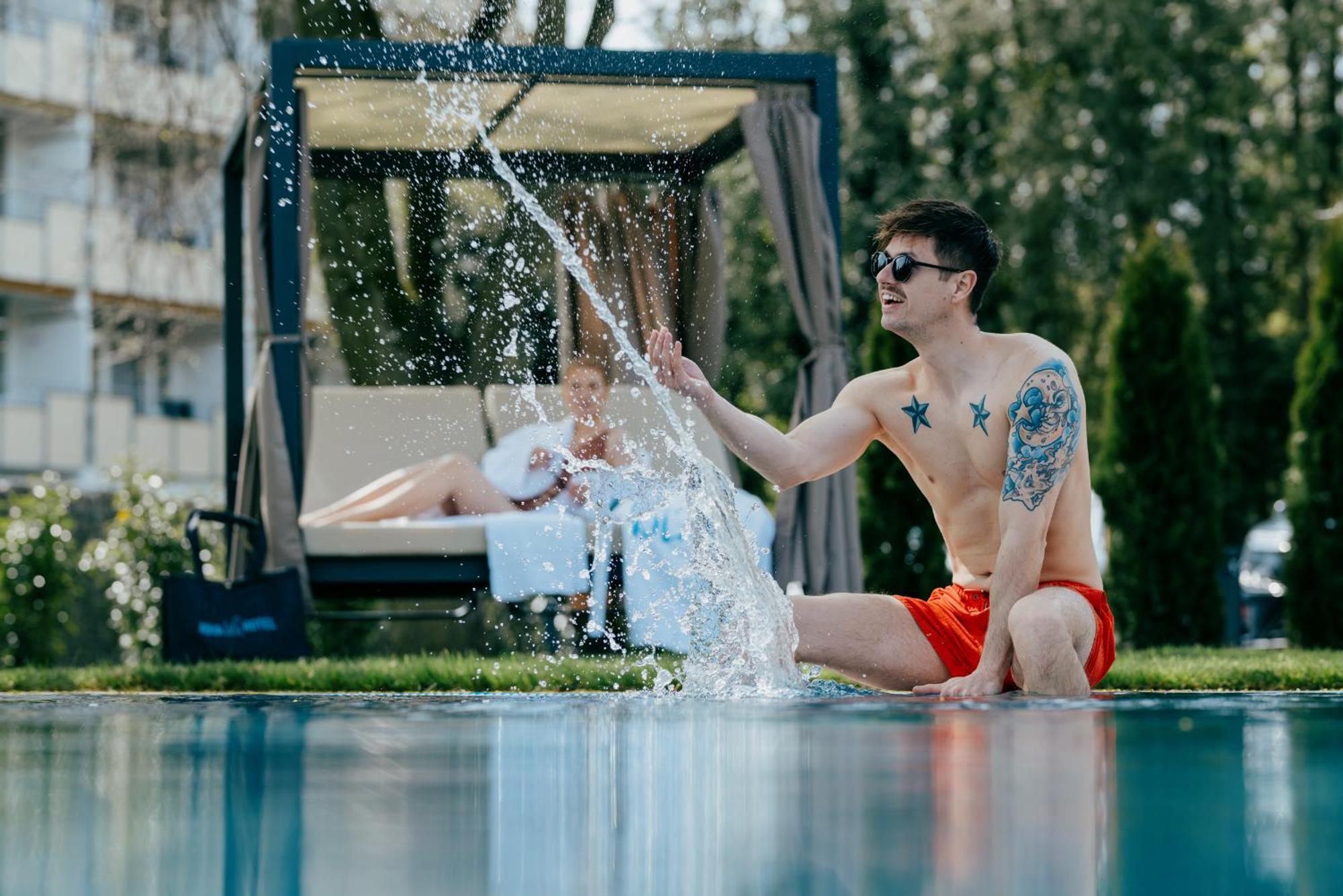 Aqua Blu Hotel Бад-Фюссінг Екстер'єр фото